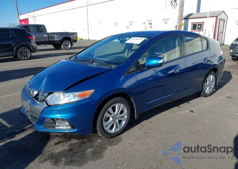 2013 Honda Insight Ex z USA, uszkodzony, nr VIN JHMZE2H74DS003501
